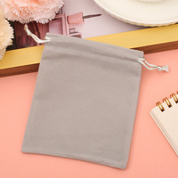 Sac de rangement multifonction en velours à cordon de serrage, housse de protection en flanelle douce pour cadeaux, vente en gros d'usine