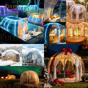 Tente bulle transparente en polycarbonate pour l'extérieur, jardin, hiver, prix d'usine, tente à crampons, tente igloo, tente dôme - Product Image 2