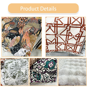 Tela de Tapicería de Poliéster de Alta Calidad con Textura de Terciopelo, Suave, 100% Poliéster, Tejido para Sofás, Peso Medio, 330 GSM - Product Image 5