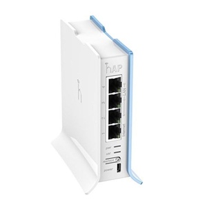 Routeur sans fil domestique MikroTik RB941-2nD-TC HAP Lite Mini, fonction modem double bande, prise en charge WEP - Product Image 4