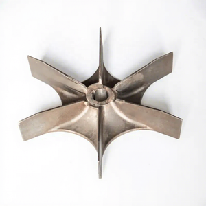 定制高镍耐热钢铸件炉用风扇叶片叶轮带轴 - Product Image 4