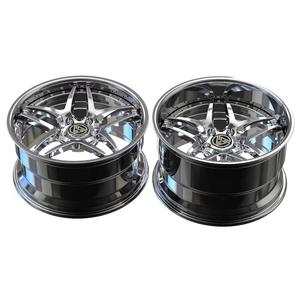 ล้ออัลลอยด์อะลูมิเนียมฟอร์จ 2 ชิ้น รุ่นใหม่ XINLAI สีเงิน ดีไซน์เว้า 5x114.3 5x120 6x139.7 C7 C8 LC500 R8 V10 718 - Product Image 6