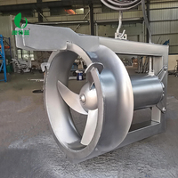 Pompe de reflux liquide mélangée QJB-W1.5-22KW de pompe de reflux de boue par le mur