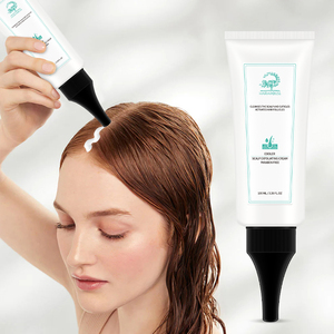 Crème Exfoliante Bio et Non Testée sur les Animaux pour le Cuir Chevelu, Purifiante en Profondeur, Soin Botanique Déboucheur de Pores, Soin Capillaire - Product Image 1