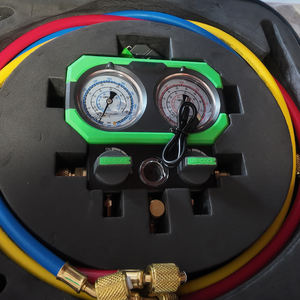 एयर कंडीशनर आउटडोर उपयोग के लिए तेल से भरा हुआ शॉकप्रूफ डुअल गेज सेट MG68-4 एयर कंडीशनर आउटडोर उपयोग करें (प्लास्टिक) - Product Image 4