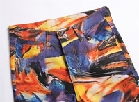 Jeans pour hommes de mode de rue Jeans imprimés de créateur pantalons Punk pour hommes Jeans Skinny Hip Hop