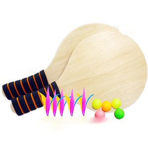 Raquetas de Playa de Madera Personalizadas, Diseño Profesional, Económicas, Nuevas de 2021, Juego de Raquetas de Tenis de Playa/Pádel - Product Image 6