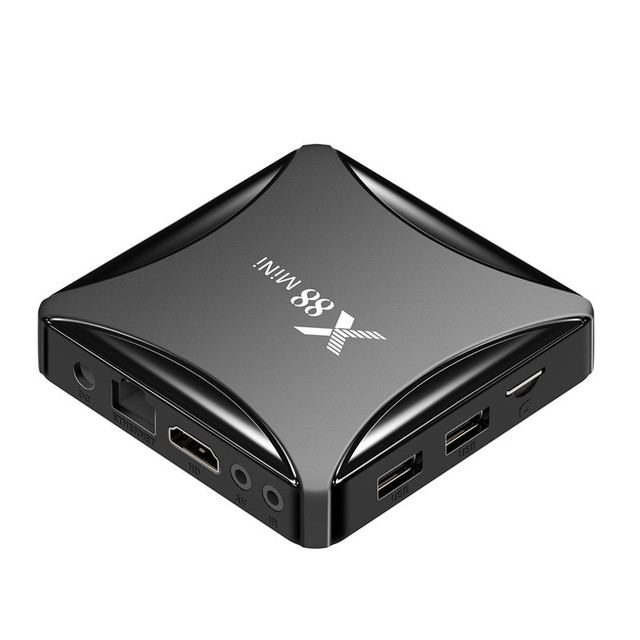 The New X88 Mini TV Box Is an Android 11 Quad-core Processor and a 4K Resolution clear Playback Media Receiving Device