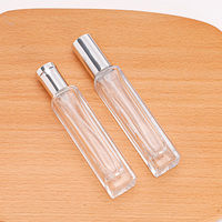 Botol Parfum Kaca Isi Ulang Mewah 15ml dengan Pompa Semprot, Sablon, Sampel Gratis, Set Atomizer Makeup