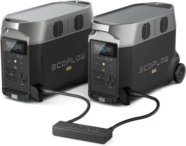 Ecoflow 7.2kwh Portable Power Station: Pro With Battery, 120v Lifepo4 Battery