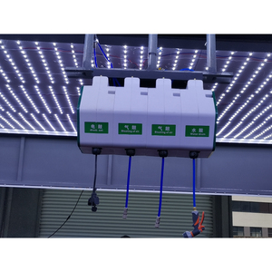 Enrouleur de tuyau rétractable combiné pour lavage de <span class=keywords><strong>voiture</strong></span> électrique, pour lavage haute pression, mousse, <span class=keywords><strong>nettoyage</strong></span> intérieur et roues - Nouveau - Product Image 4