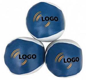 Lot de Hacky Sacks et de Balles de Jonglage en Gros – 6 Balles + 1 Petite Balle en <span class=keywords><strong>Polyester</strong></span>, Taille et Couleur Personnalisables pour Cadeaux Promotionnels - Product Image 6
