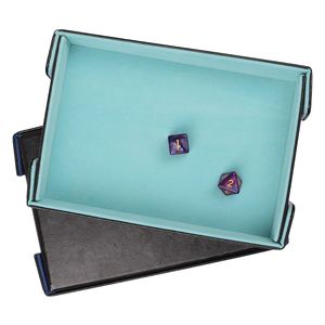Caja de Almacenamiento Magnética de Cuero PU para Juegos de Mesa, Caja de Almacenamiento de Cuero PU y Terciopelo Adecuada para Dados (personalizable) - Product Image 1