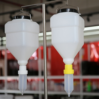 Bouteilles souples en plastique PP vides de 3L et 5.5L pour sauces tomate, barbecue, chili, piquantes, à suspendre, pour ketchup et vinaigrettes