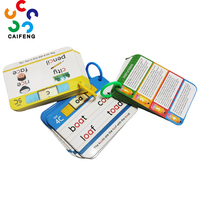 Individuelle Lernkarten für Babys und Kleinkinder Frühes Lernset Beschichtetes Papier Offsetdruck CMYK/CKYM Druckservice