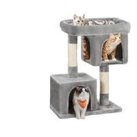 Grande structure d'escalade pour chat transfrontalière avec griffoir en sisal, design minimaliste, toutes saisons, fabriquée en Chine, modèle MX86
