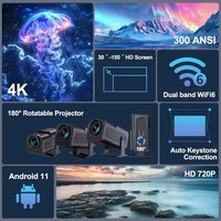 Projecteur intelligent Offre Spéciale Hy320mini 720p Proyector Smart Home Theater Mini projecteur Portable projecteur de Camping en plein air