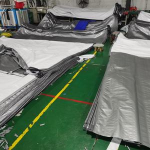 Bâche d'extérieur en PE, 100% polyester, double face, écologique, imperméable, résistante à l'abrasion, isolante thermique, coupe-vent - Product Image 3