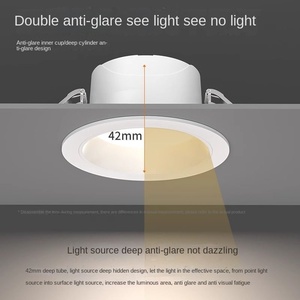 Foco LED Mijia Edición Mesh Antideslumbrante, Fuente de Luz COB de Copa Profunda, Control por Software, Cromogénico, Ra90, IP65, Aluminio, Bridgelux - Product Image 3