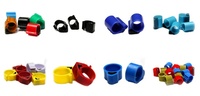 Bague de Pied RFID Intelligente Colorée pour Oiseaux, Poulets et Pigeons, de Bonne Qualité LF 134.2 Khz HitS256