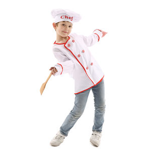 <span class=keywords><strong>Disfraz</strong></span> de <span class=keywords><strong>Chef</strong></span> <span class=keywords><strong>para</strong></span> Niños y <span class=keywords><strong>Niñas</strong></span>, <span class=keywords><strong>Disfraz</strong></span> de Fiesta de Rol, Cosplay - Product Image 5