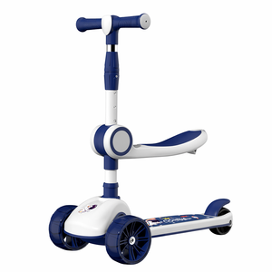 Trottinette électrique à trois roues pour enfants de 1 à 12 ans, garçons et filles, avec capteur antidérapant, en plastique - Product Image 1