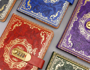 Promozionale A5 con copertina rigida per Notebook composizione di 100 pagine cancelleria B5 formato a fogli mobili blocco con Password quaderni di scuola all'ingrosso - Product Image 6