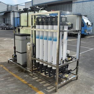Unité de filtration par membrane (UF) pour l'élimination des micro-organismes, membrane en PVDF à fibres creuses de 8 pouces pour dessalement d'eau de mer, 1 an, 1000-4000 L/h - Product Image 3