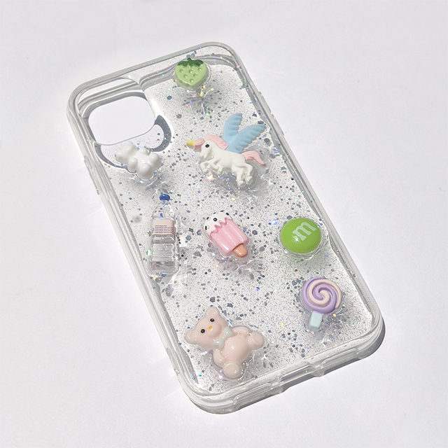 Unique Style Fashion 3D Cartoon TPU+PC+Epoxy Waterproof Shockproof Luxury Design Phone Case for 16 15 14 Mini Pro Max