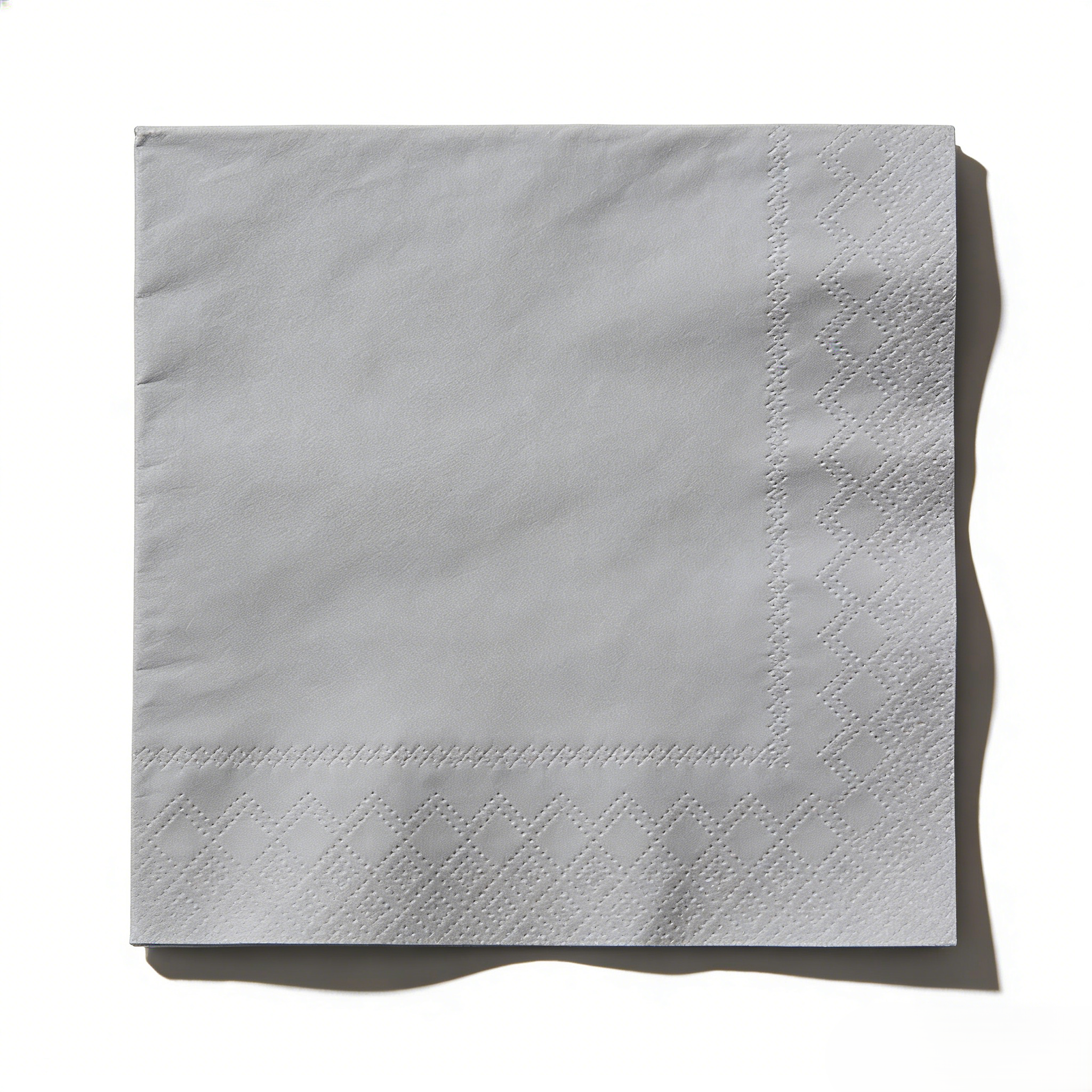 Servilleta de 33*33 cm*20 piezas*Plata