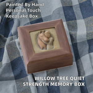 Wooden <strong>Memory</strong> <strong>Keepsake</strong> <strong>Box</strong> | Hand Painted &amp; Sculpted Decorative Storage <strong>Box</strong> for Home Decor, Gift &amp; Wholesale - Product Image 2