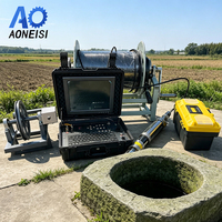 Cámara Subacuática Profesional para Pozos de Agua con Función de Grabación de Video HD y Contador de Profundidad para Inspección y Mantenimiento de Pozos
