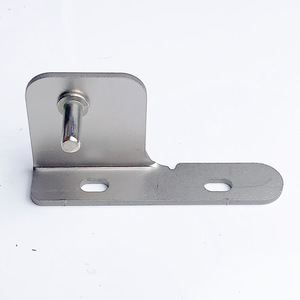 Bisagra de acero inoxidable Dingmei modelo W engrosada para piezas de puertas de refrigerador - Product Image 1