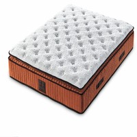 Matelas orthopédique à ressorts ensachés en mousse à mémoire de forme hypoallergénique, tailles OEM King, Queen, Double, Simple – Idéal pour la maison, l'école et l'hôpital