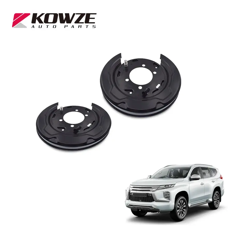 Kowze ricambi Auto sistema di copertura della protezione del disco del freno anteriore coperchio del disco della polvere del disco del freno per Mitsubishi Isuzu Toyota