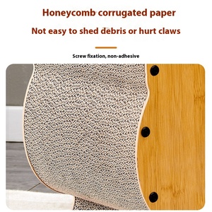 Creative Extra Large Luxury <strong>Cat</strong> Villa Corrugated Paper <strong>Cat</strong> Nest Stereo <strong>Design</strong> Wear-Resistant Pet <strong>House</strong> Furniture - Product Image 3