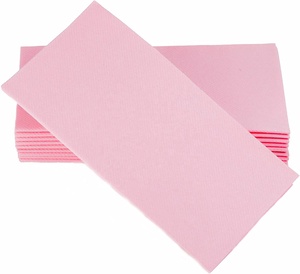 Fabrikpreis OEM Bedruckte Schwarze und Rosa Tischservietten aus Frischfaserpapier für Hochzeiten und Abendessen - Product Image 3