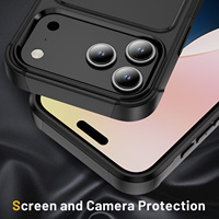 Coque Téléphone Blindée Super Anti-Choc Meilleure Vente pour iPhone 17 Air Pro Max avec Protection Appareil Photo - Nouveau Produit