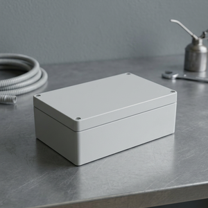 Caja de Conexiones de Aluminio Fundido a Presión con Recubrimiento en Polvo, Tamaño Personalizado - Product Image 2