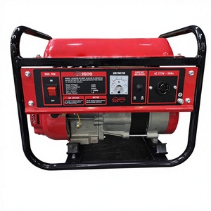 Budget-Friendly Portable 4-Stroke Air-Cooled <b>Gasoline</b> <b>Generator</b> 220V 15L Recoil Eco-Friendly - Product Image 1