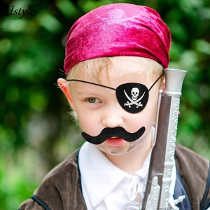 24 Pack Black <strong>Pirate</strong> <strong>Eye</strong> <strong>Patches</strong> One <strong>Eye</strong> for Halloween Party Christmas and Children Party Favors (Felt) SD324 - Product Image 4