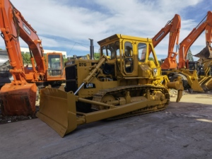 รถดันดิน CAT D7G มือสองคุณภาพสูง รุ่นปี 2023 เครื่องยนต์ 90 แรงม้า กำลังดัน 8.6 เมตร อุปกรณ์หนัก ราคาถูก กำลังลดราคา - Product Image 3