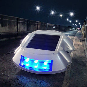 ไฟกระพริบ LED รูปตาแมวอะลูมิเนียมสำหรับถนน พลังงานแสงอาทิตย์ ป้ายเตือนจราจร ผลิตภัณฑ์เพื่อความปลอดภัยบนท้องถนน - Product Image 3