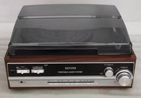 Nouveau lecteur de disques vinyles avec fonction de lecture de cassettes et prise en charge de la lecture de cartes USB/SD, idéal pour la maison et le bureau