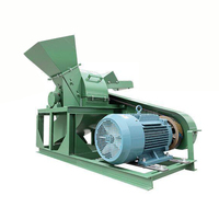 Broyeur à marteaux industriel, concasseur de bois, machine à fabriquer de la sciure, broyeur d'aliments haute capacité, déchiqueteuse de tiges de maïs pour usine de granulés