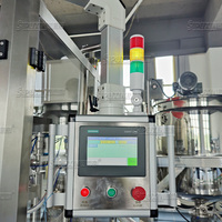 Étiqueteuse automatique de haute précision avec contrôle PLC Machines d'étiquetage de capsulage de remplissage pour la production de brouillard de parfum
