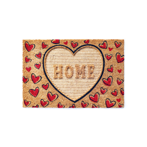 Paillasson indien gaufré en PVC COIR HOME SWEET HOME - Product Image 5