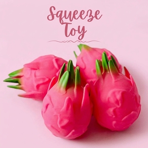 Juguete Elástico de Simulación de Fruta del Dragón TPR, Popular, de Subida Lenta, Antiestrés, Regalos para Niños y Adultos - Product Image 1