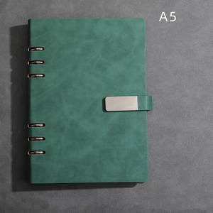 Diario de lujo con logotipo personalizado, diario encuadernado en cuero personalizado de alta calidad - Product Image 3