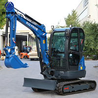 Livraison Gratuite – Mini-Excavatrices 3,5 Tonnes avec Moteur EPA, Mini-Excavatrices Domestiques 1 et 2 Tonnes, Petite Excavatrice Rippa à Vendre
